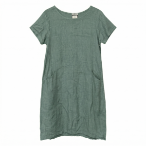 Linnen tuniek zeegroen