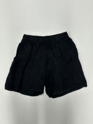 linnen short zwart
