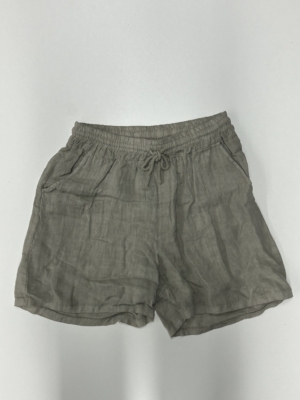 linnen short taupe