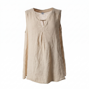 Linnen top beige